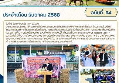 โครงการส่งเสริมการอ่านและการเรียนรู้สู่ชุมชน ณ ศูนย์ส่งเสริมการเรียนรู้ระดับอำเภอบ้านแพรก